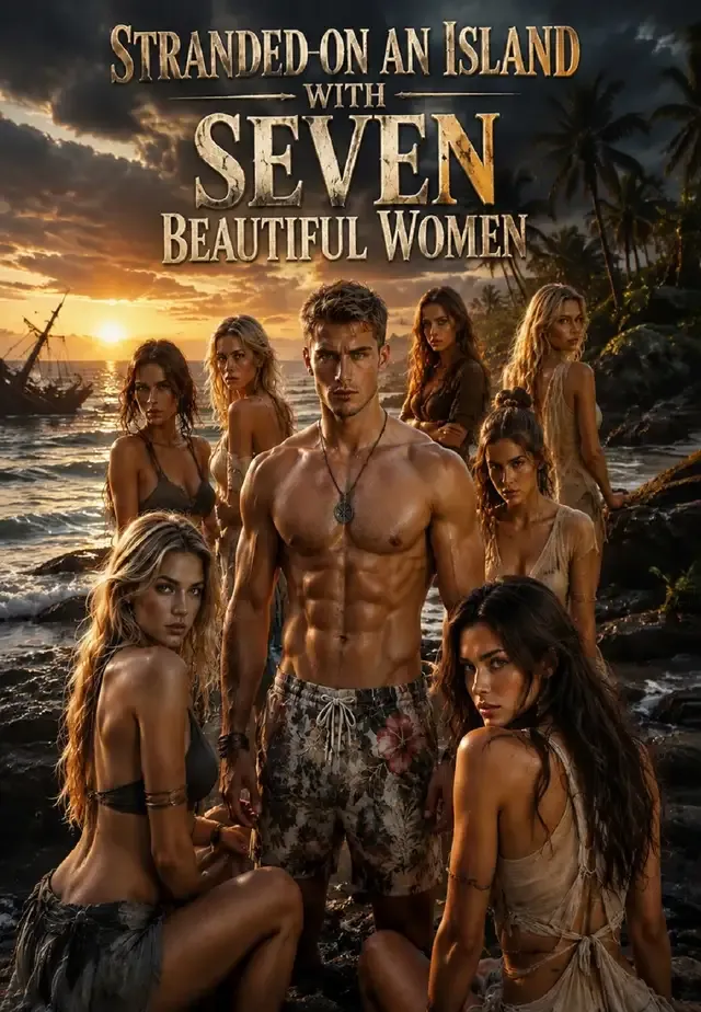 Stranded On An Island With Seven Beautiful Women cover