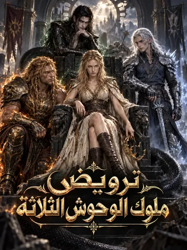 غلاف ترويض ملوك الوحوش الثلاثة
