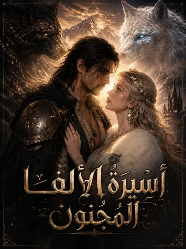 غلاف أسيرة الألفا المجنون