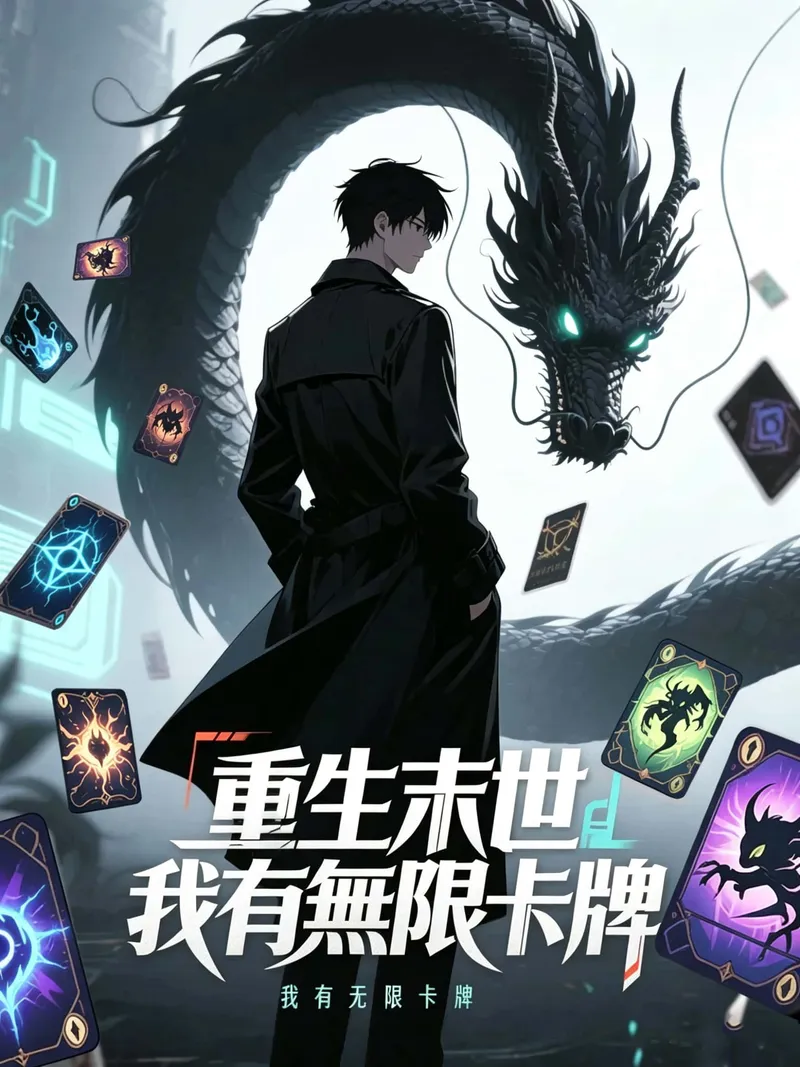 《重生末世我有無限卡牌》封面
