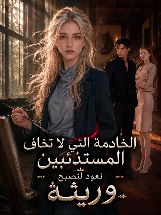 غلاف الخادمة التي لا تخاف المستذئبين تعود لتصبح وريثة