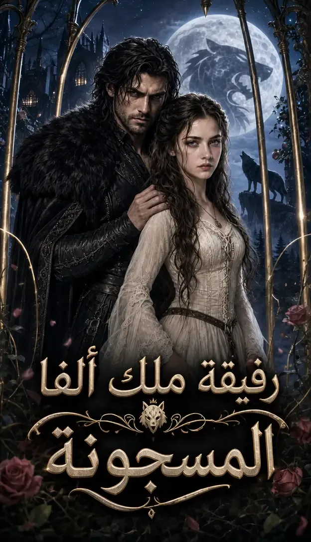 غلاف رفيقة ملك ألفا المسجونة