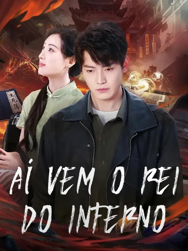 Capa de Aí vem o Rei do Inferno