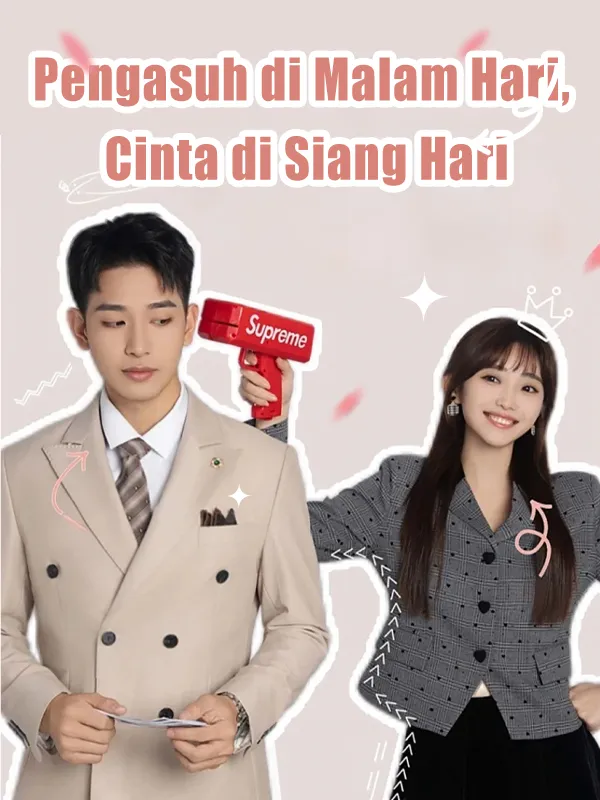 Sampul Pengasuh di Malam Hari, Cinta di Siang Hari