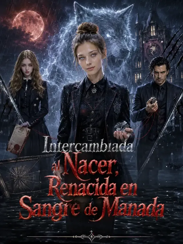 Portada de Intercambiada al Nacer, Renacida en Sangre de Manada