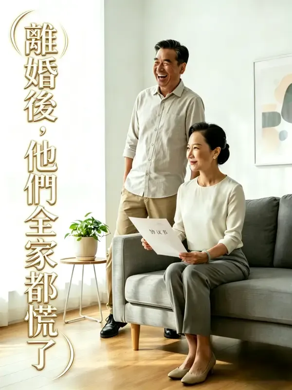 《離婚後，他們全家都慌了》封面