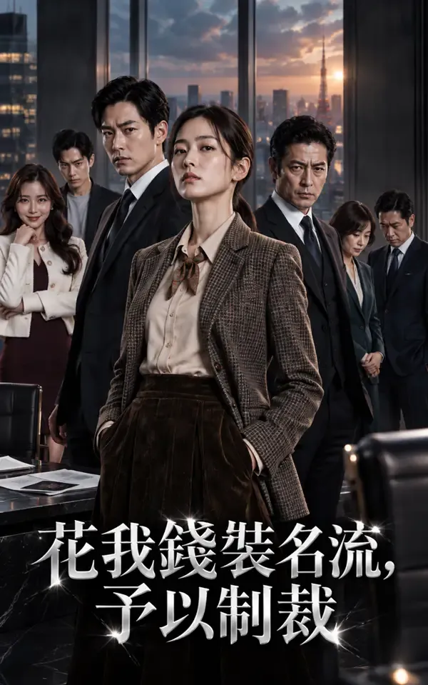 《花我錢裝名流，予以制裁》封面
