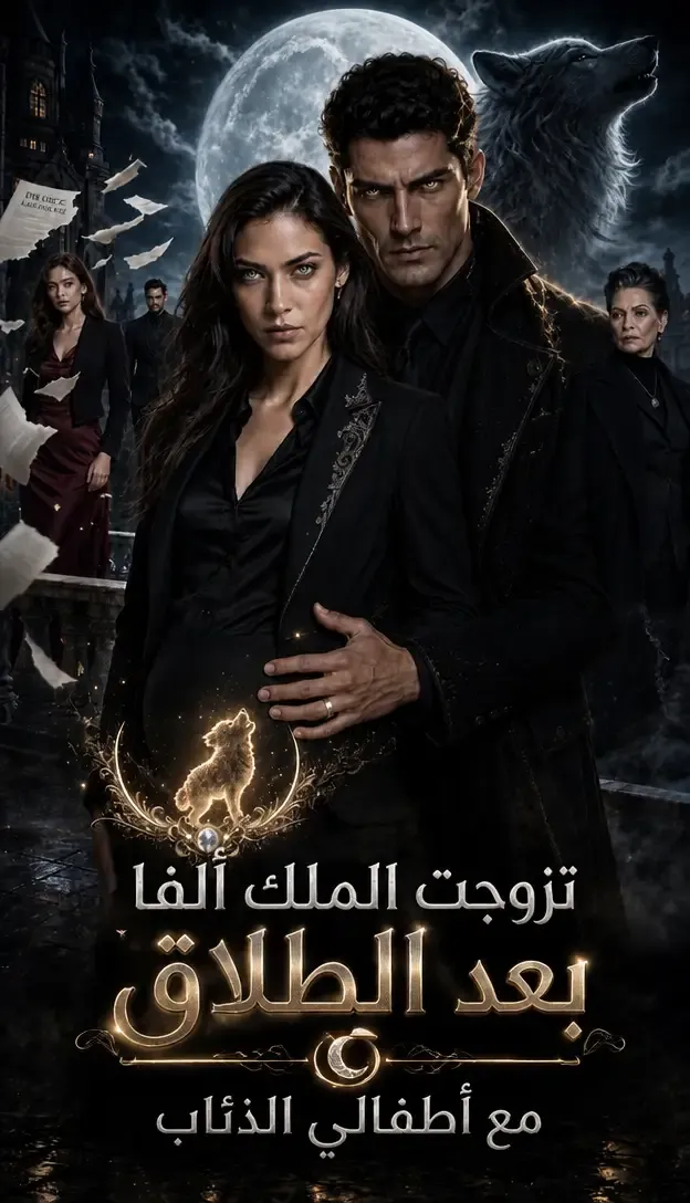 غلاف تزوجت الملك ألفا بعد الطلاق