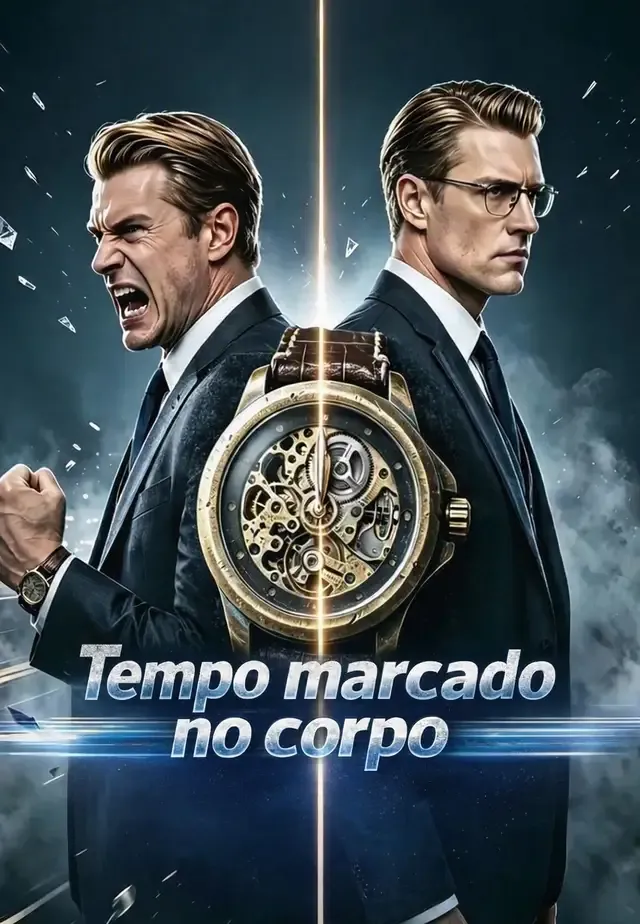 Capa de Tempo marcado no corpo