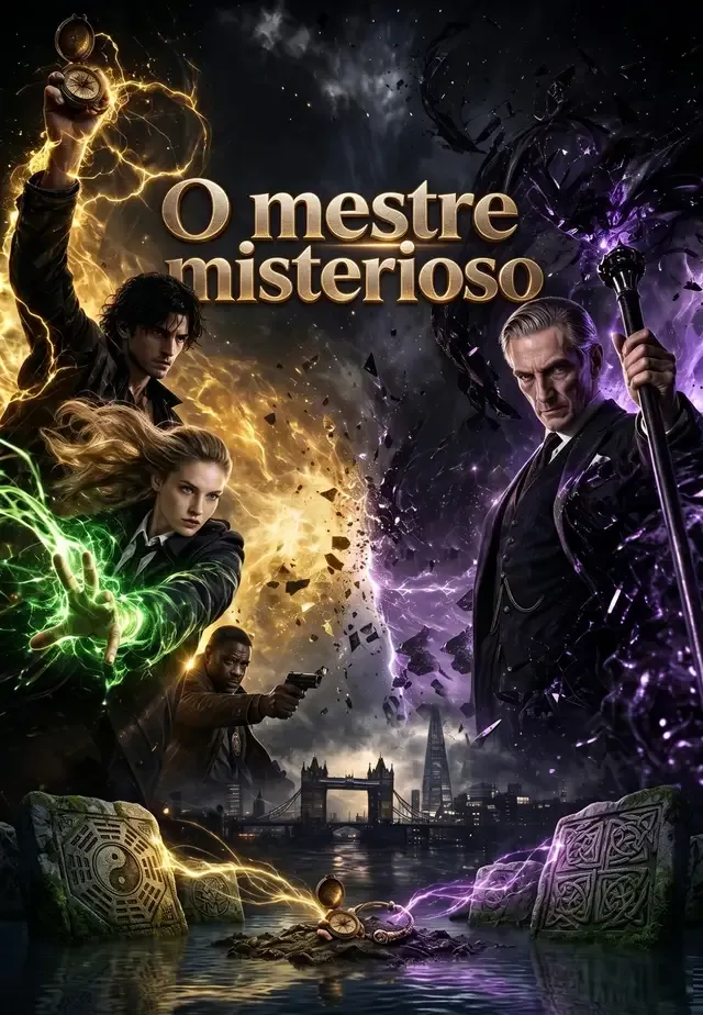 Capa de O mestre misterioso