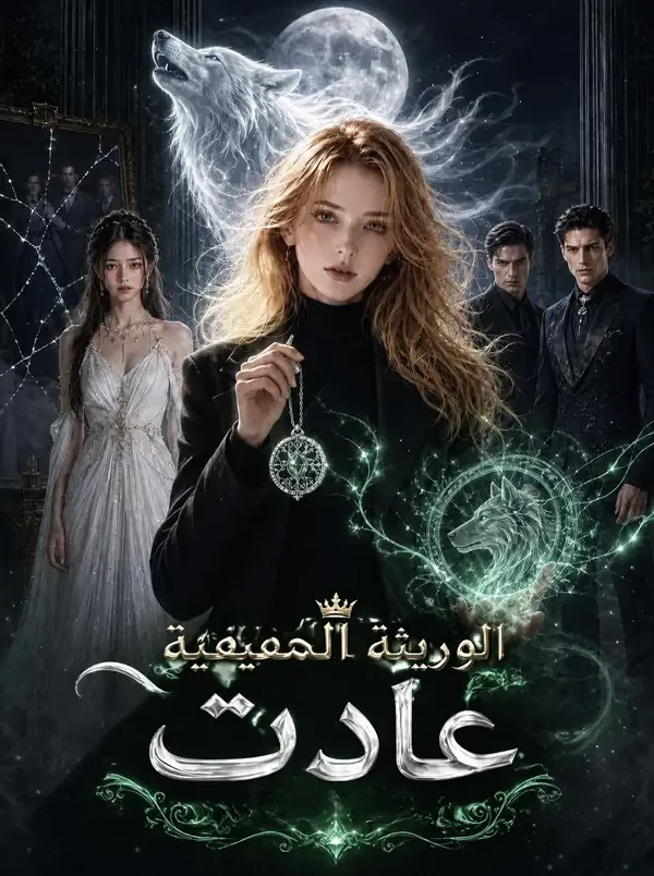 غلاف الوريثة الحقيقية عادت