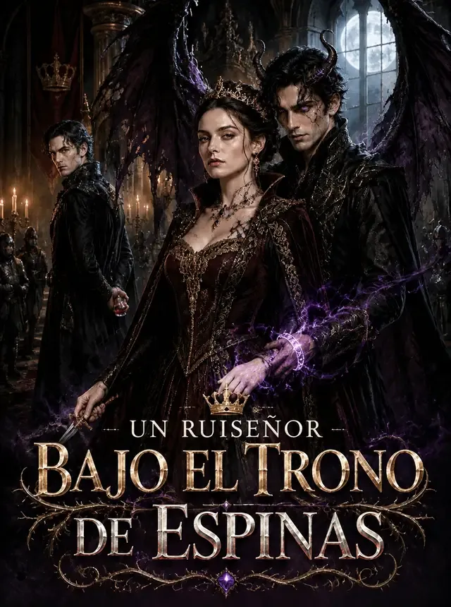 Portada de El Ruiseñor Bajo el Trono de Espinas