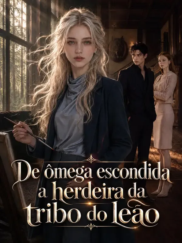 Capa de De ômega escondida a herdeira da tribo do leão