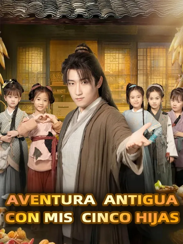 Portada de Aventura antigua con mis cinco hijas