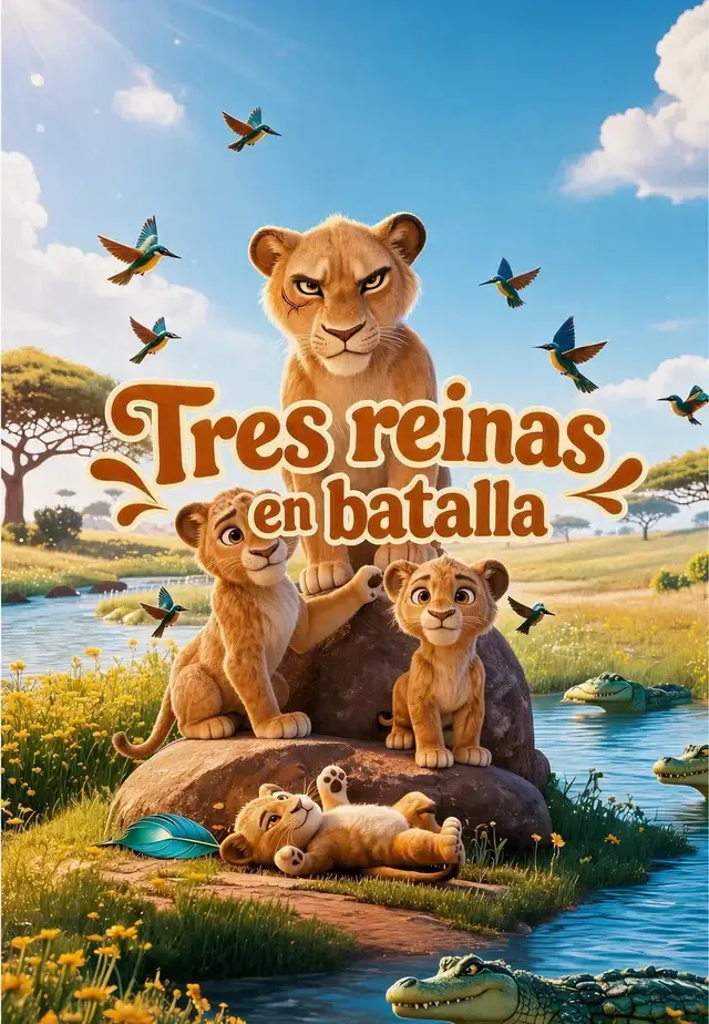 Portada de Tres reinas en batalla