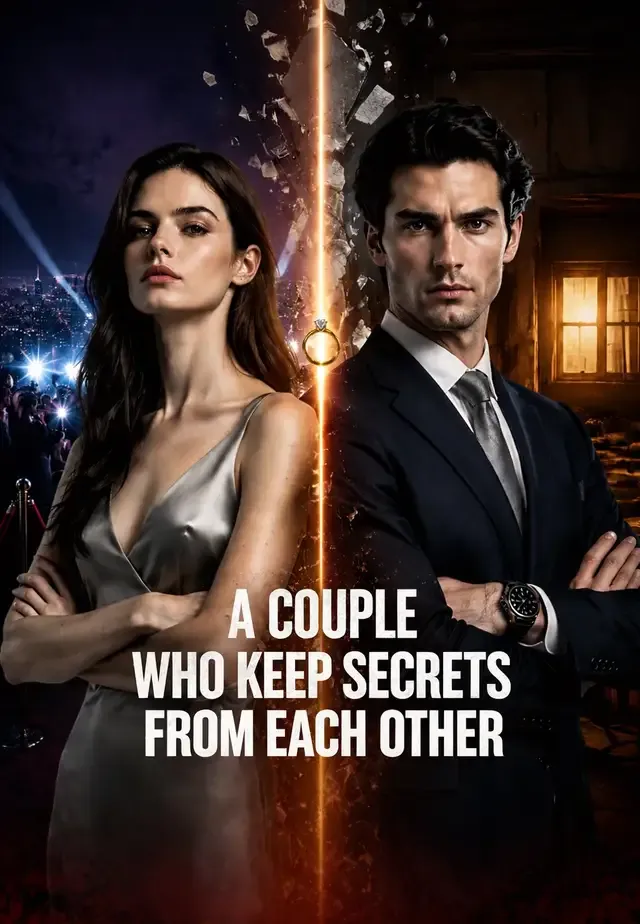 A couple who keep secrets from each other cover