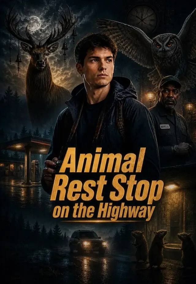 Animal Rest Stop on the Highway cover