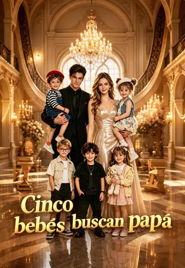Portada de Cinco bebés buscan papá