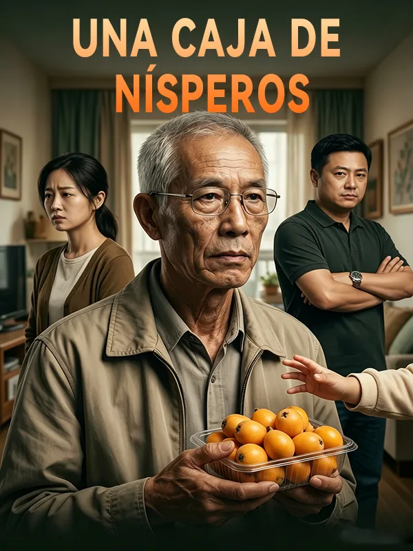 Portada de Una caja de nísperos