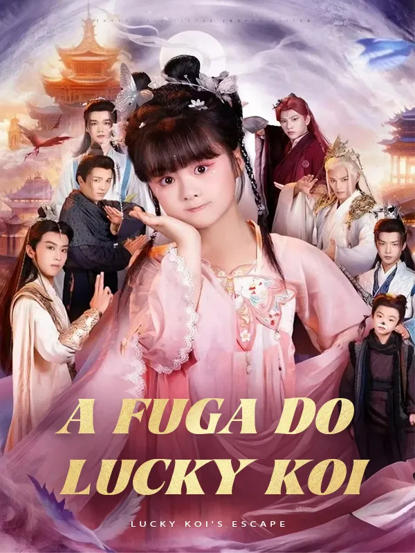 Capa de A fuga do Lucky Koi
