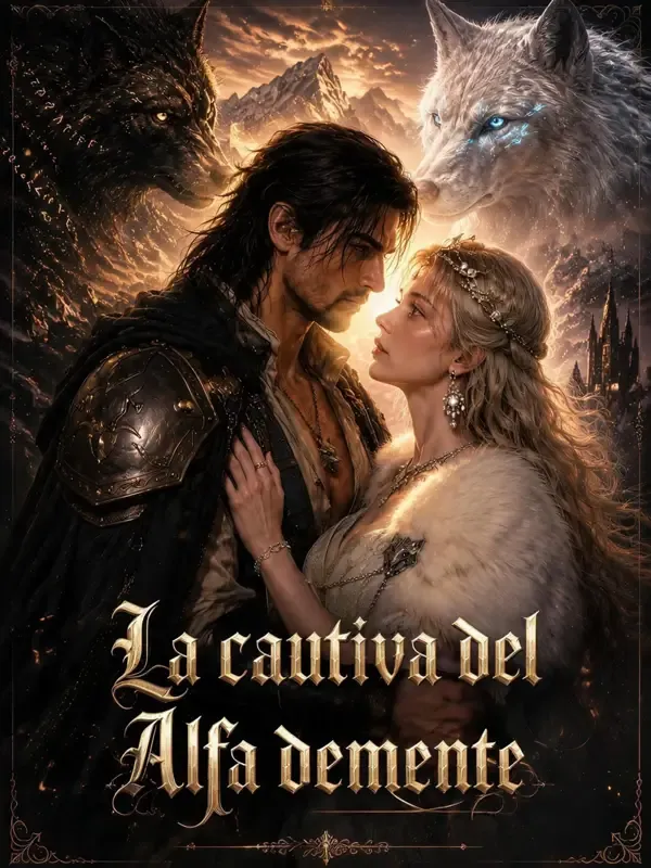 Portada de La cautiva del Alfa demente