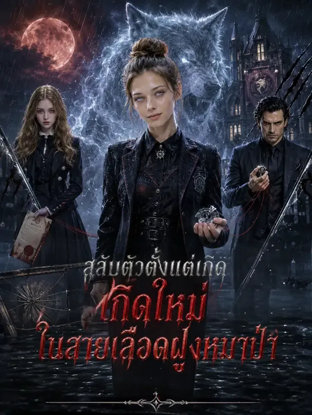 หน้าปกสลับตัวตั้งแต่เกิด เกิดใหม่ในสายเลือดฝูงหมาป่า
