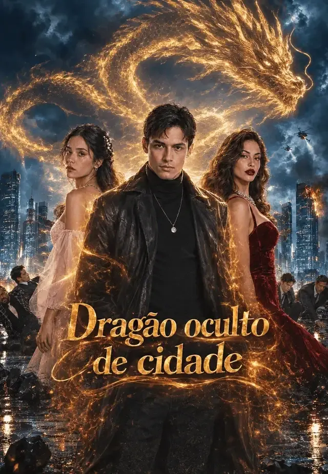 Capa de Dragão oculto de cidade