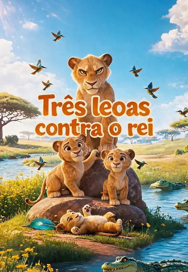 Capa de Três leoas contra o rei