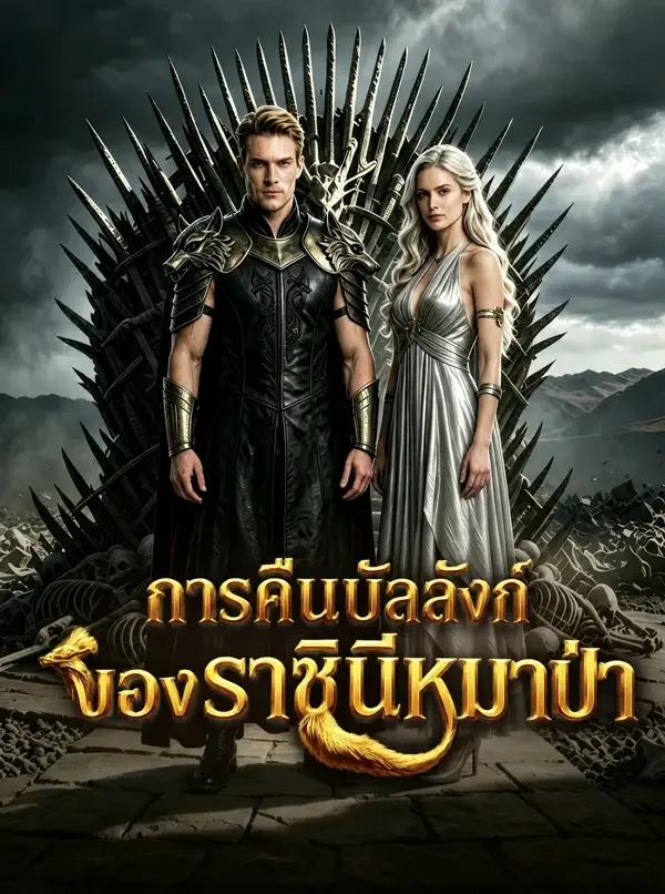 หน้าปกการคืนบัลลังก์ของราชินีหมาป่า