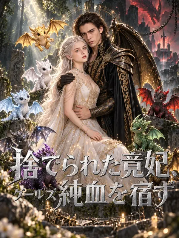 「捨てられた竜妃、純血を宿す」のカバー画像