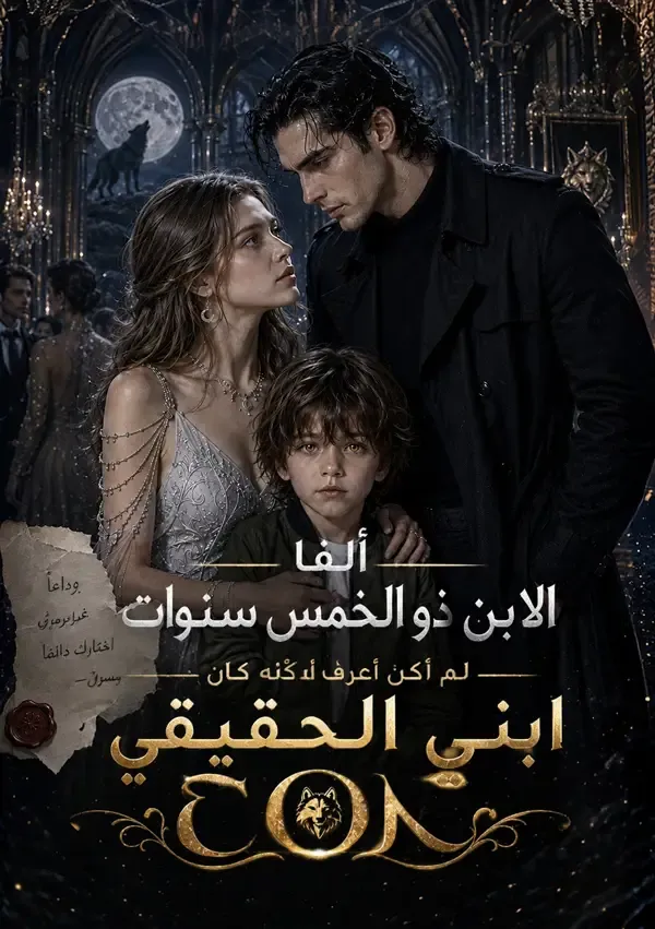 غلاف ابن ألفا ذو الخمس سنوات