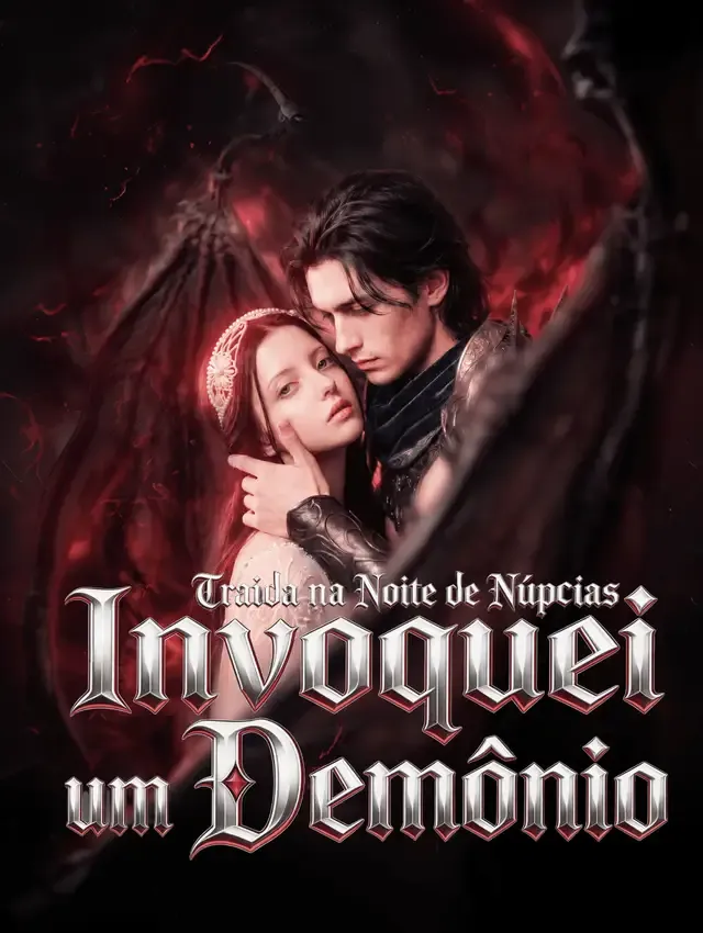 Capa de Traída na Noite de Núpcias, Invoquei um Demônio