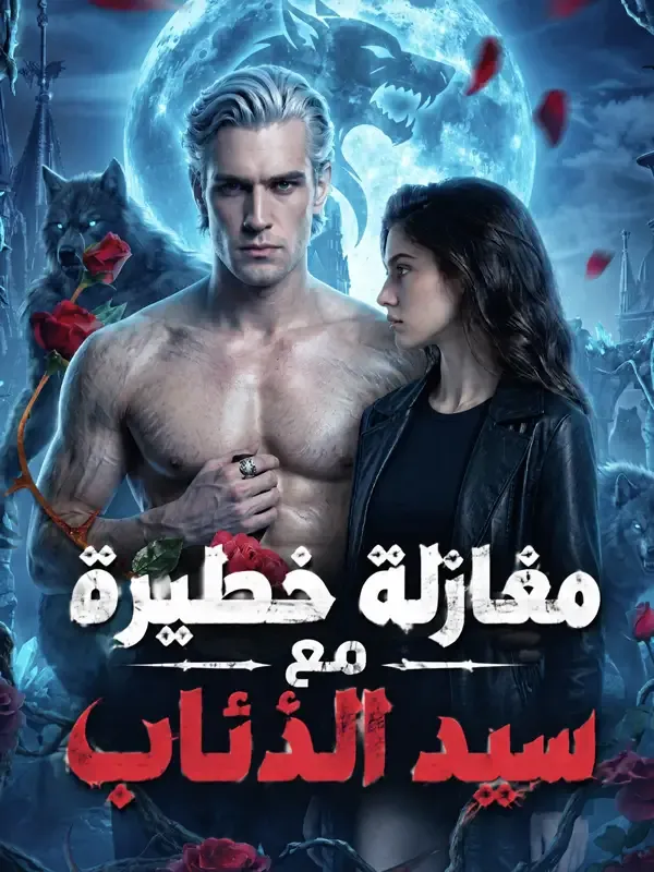 غلاف مغازلة خطيرة مع سيد الذئاب