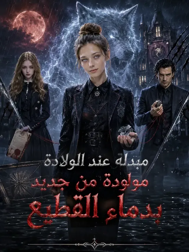 غلاف مبدلة عند الولادة، مولودة من جديد بدماء القطيع