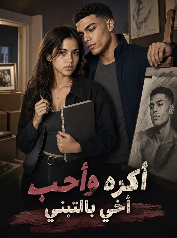 غلاف أكره وأحب أخي بالتبني