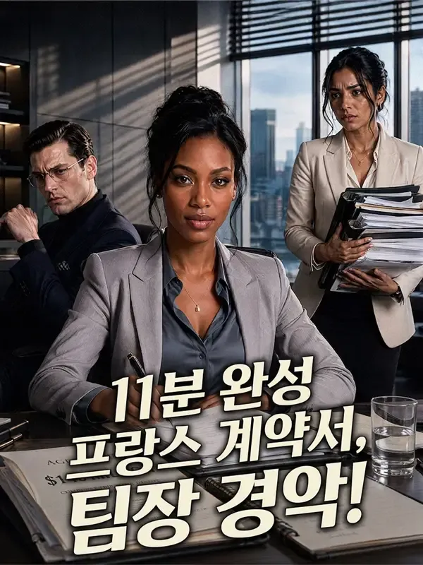 10분 완성 프랑스 계약서, 팀장 경악! 표지