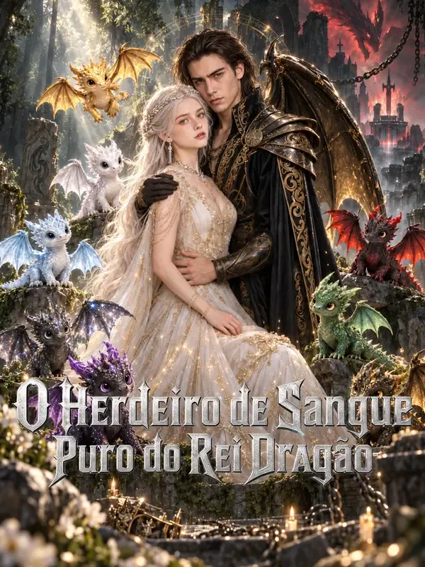 Capa de O Herdeiro de Sangue Puro do Rei Dragão