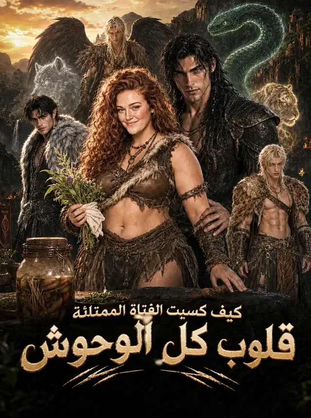 غلاف كيف كسبت الفتاة الممتلئة قلوب كل الوحوش