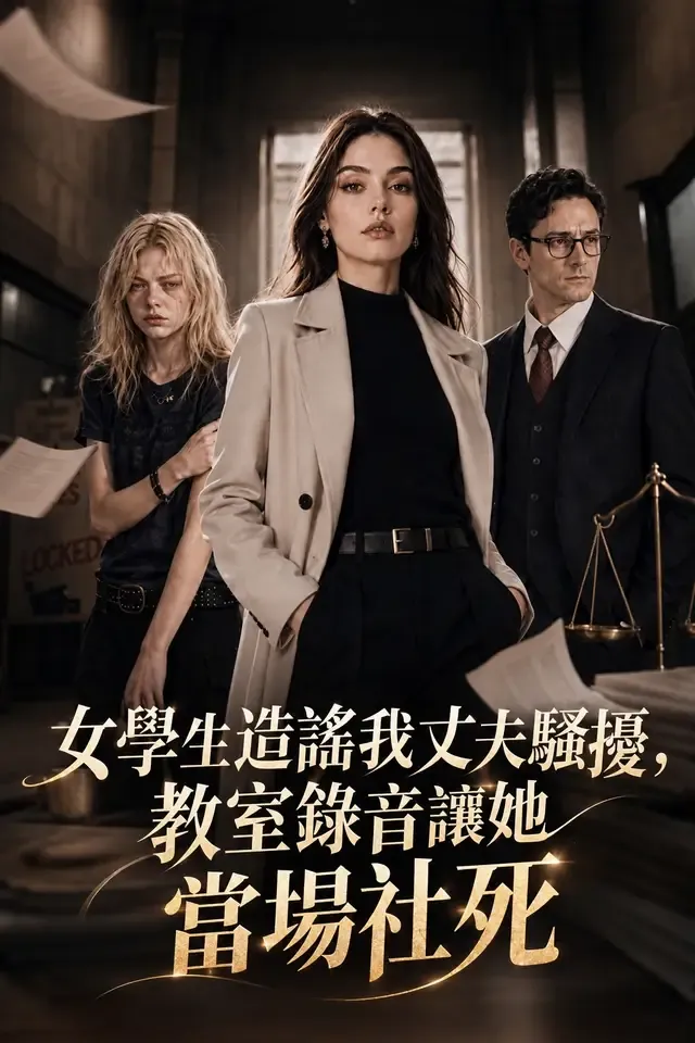 《女學生造謠我丈夫騷擾,教室錄音讓她當場社死》封面