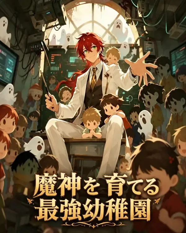 「魔神を育てる最強幼稚園」のカバー画像