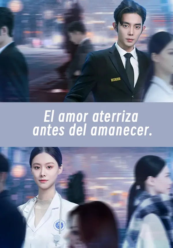 Portada de El amor aterriza antes del amanecer.