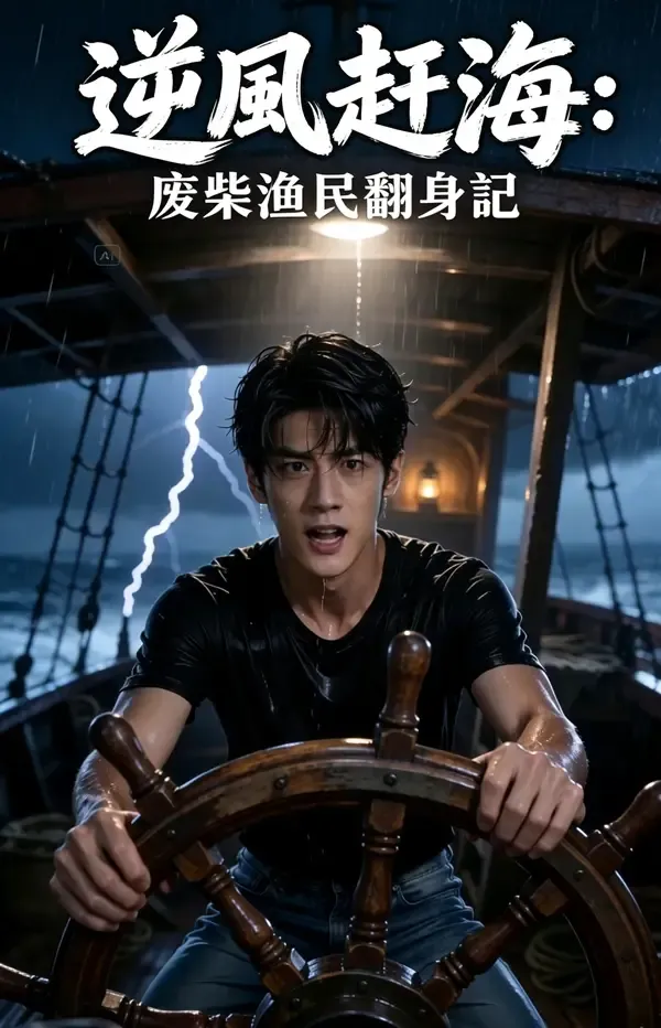 《逆風趕海：廢柴漁民翻身記》封面