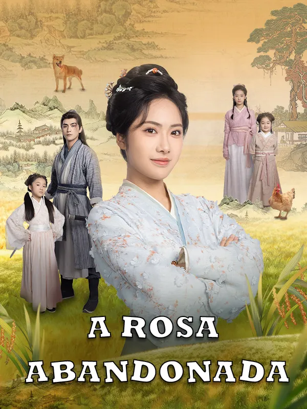 Capa de A Rosa Abandonada