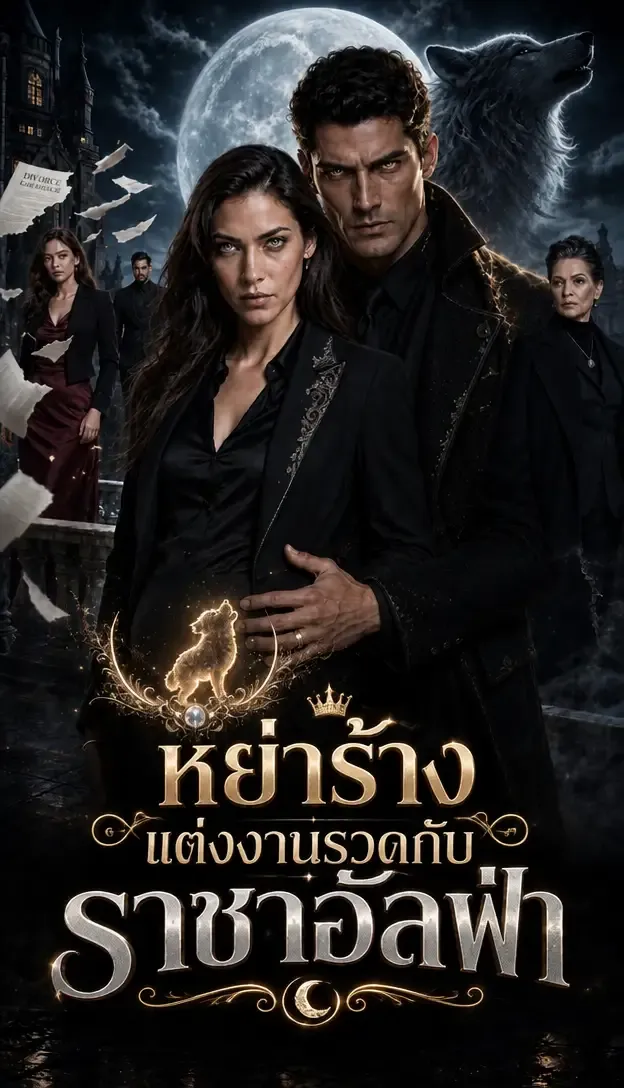 หน้าปกหย่าร้าง แต่งงานรวดกับราชาอัลฟ่า
