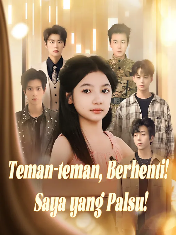 Sampul Teman-teman, Berhenti! Saya yang Palsu!