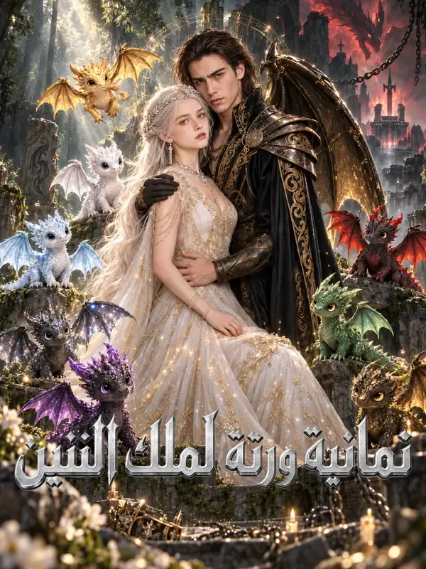 غلاف Eight Heirs for the Dragon King