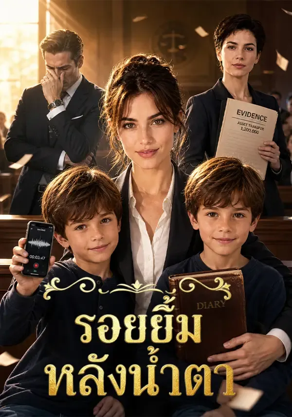 หน้าปกรอยยิ้มหลังน้ำตา
