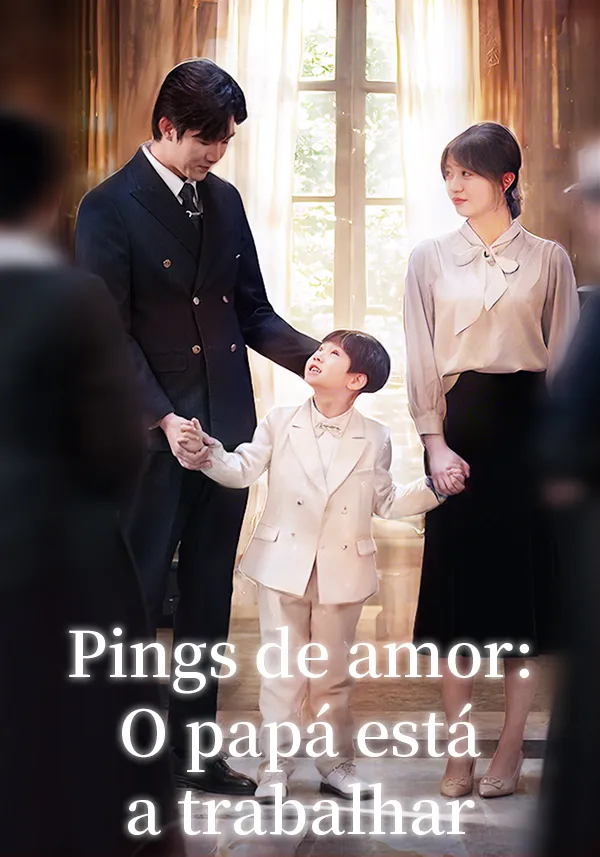 Capa de Pings de amor: O papá está a trabalhar