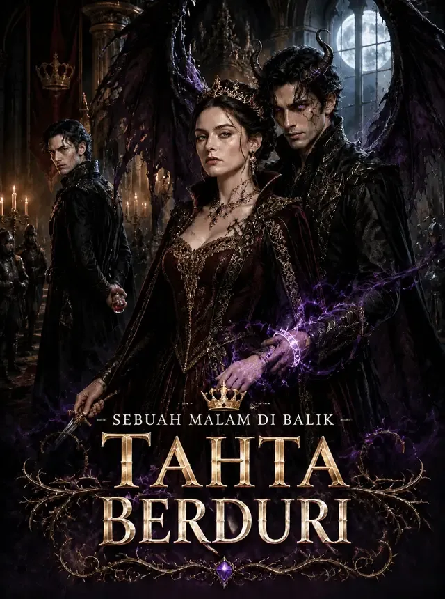 Sampul Burung Bulbul di Bawah Tahta Berduri