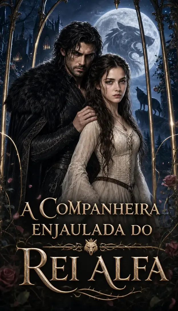 Capa de A Companheira Enjaulada do Rei Alfa